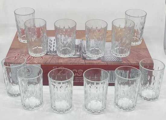 Royal Swiss Glazen set transparant 12 stuks 180ml