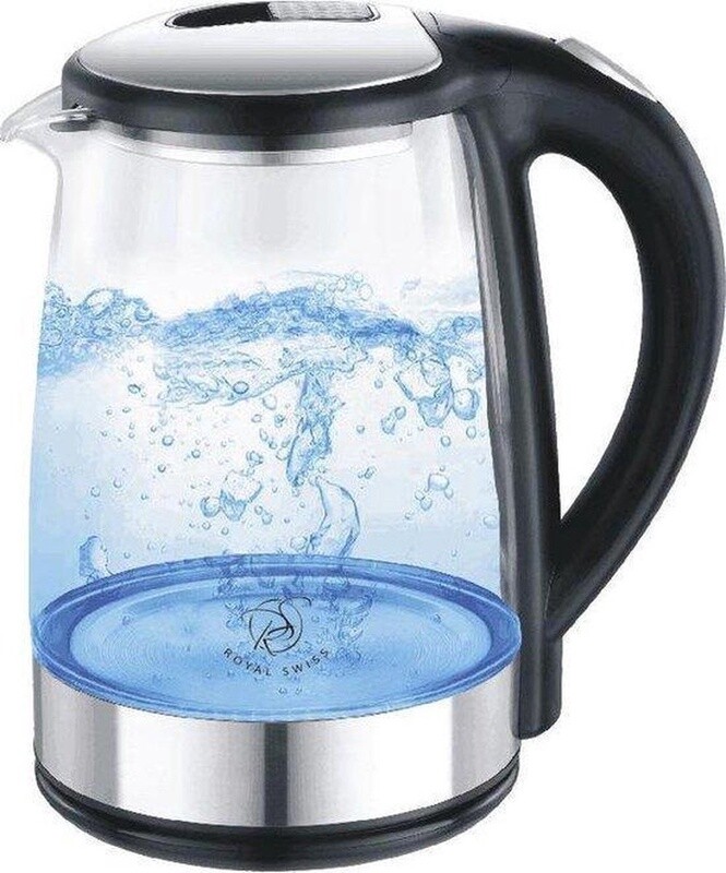 Royal Swiss Waterkoker LED 1,7 liter