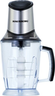 Hausberg Elektrische Hakmolen Met Glazen Kom HB-4508IN