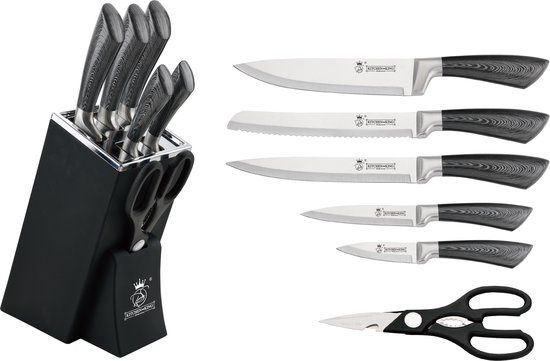 Royal Swiss Messenset - 7 delig RVS