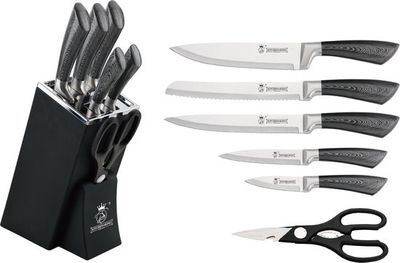 Royal Swiss Messenset - 7 delig RVS
