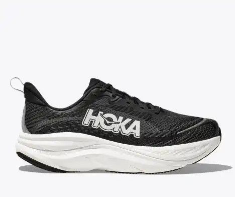 HOKA M Skyflow, Color: BWHT - Black / White, Size: 10