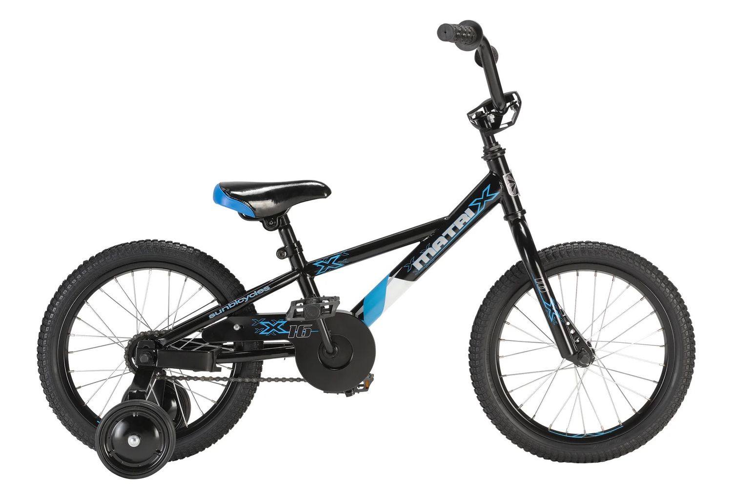 SUN MATRIX 16 KID'S BIKE GLOSS BLACK