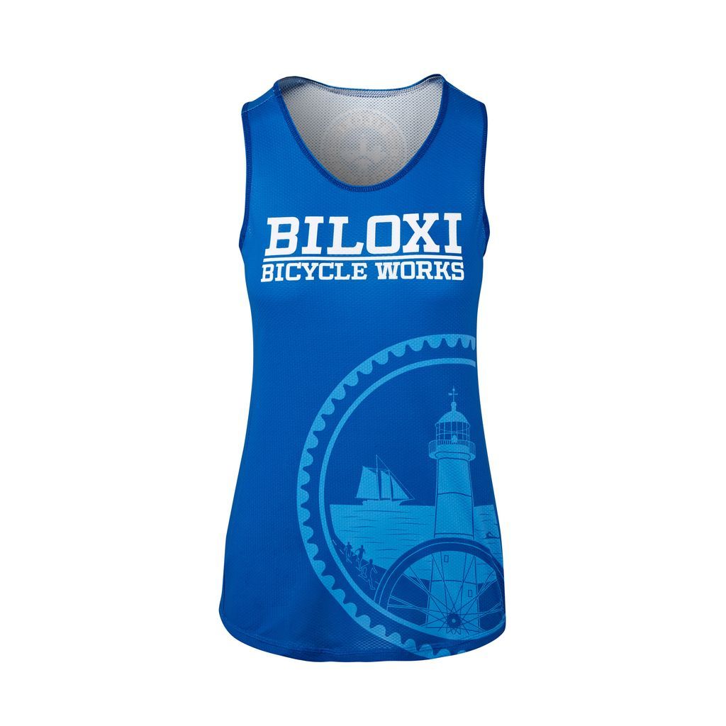 Biloxi Bicycle Works Running Singlet - Women's