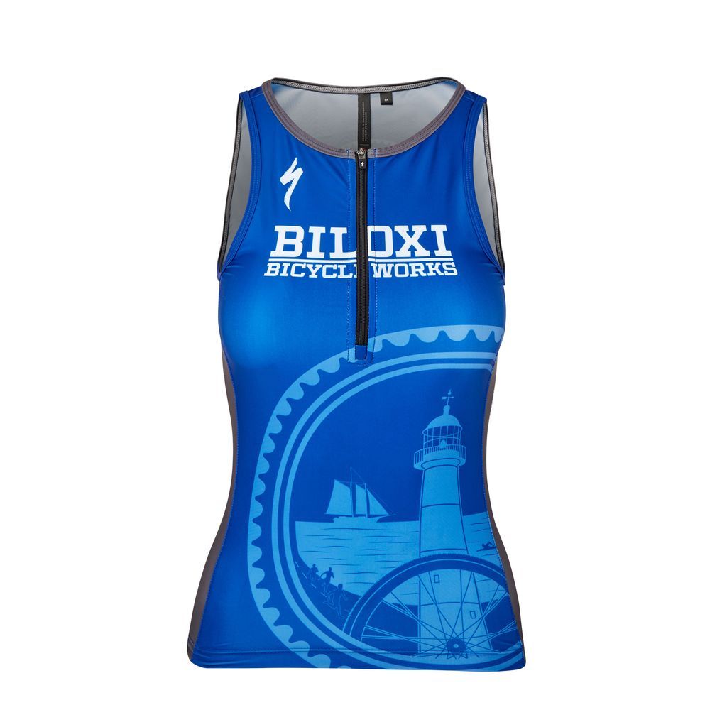 Biloxi Bicycle Works Tri Singlet - Women's