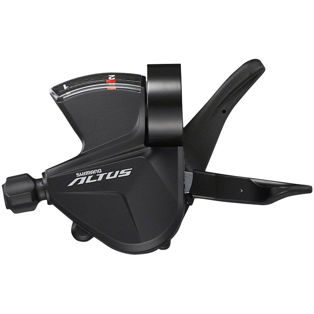 Shimano Altus SL-M2010-2L - 2sp Rapidfire Plus, w/Optical Gear Display Left Shifter