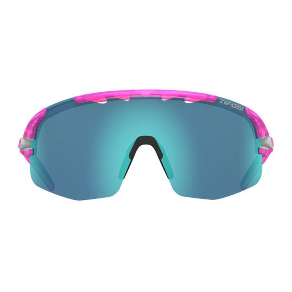Tifosi Sledge Lite Crystal Pink - Clarion Blue/AC Red/Clear
