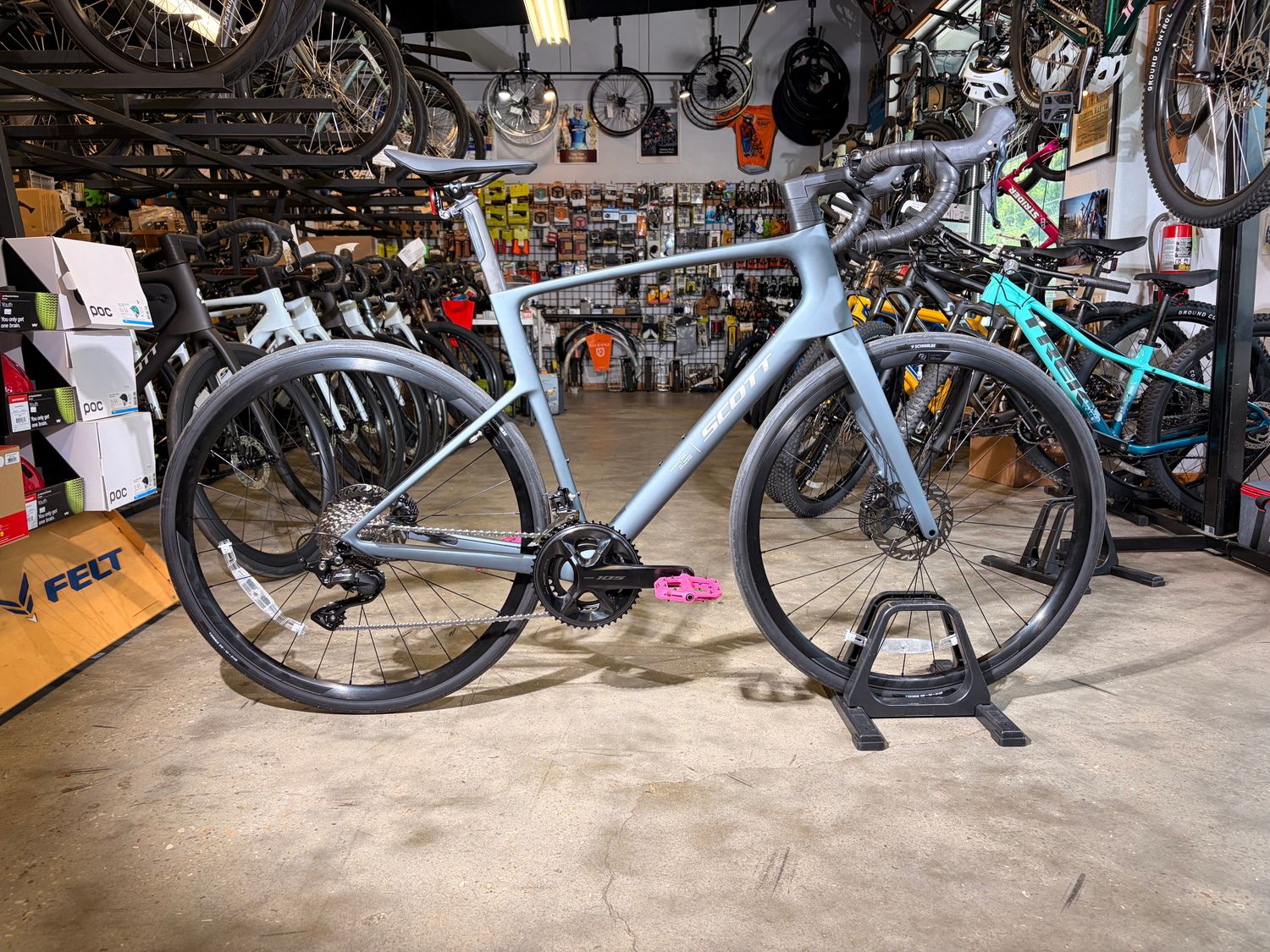 Scott Addict 50 Carbon Grey Large