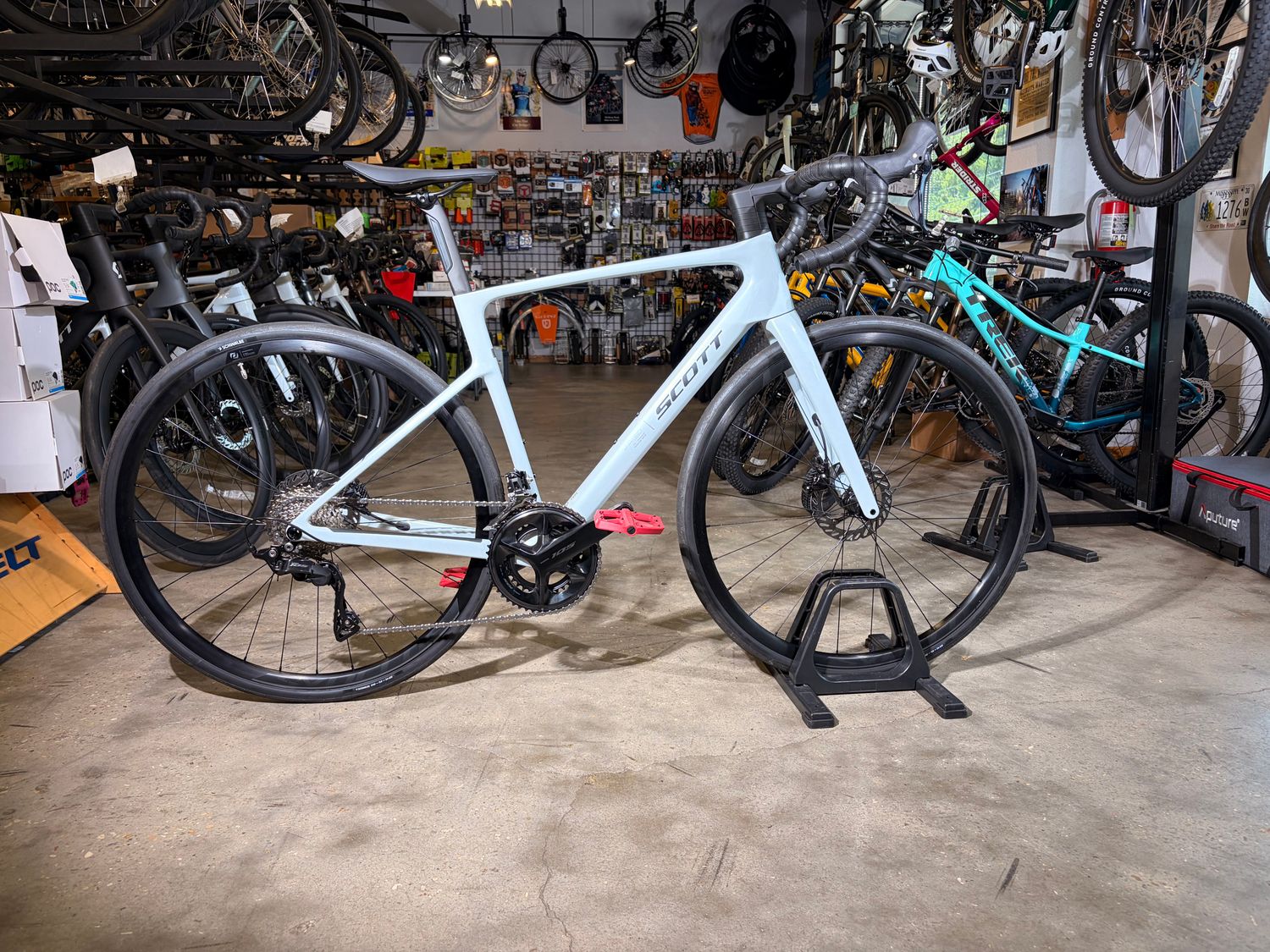 Scott Addict 50 Cumulus White Small