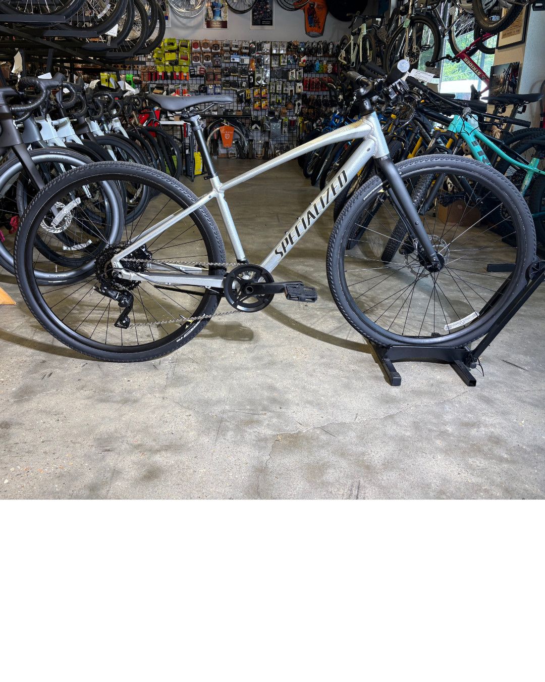 Specialized SIRRUS X 3.0 FLKSIL/ICEYEL/BLK XS