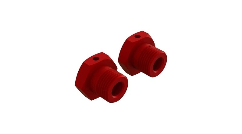 AR310904 Aluminum Wheel Hex 17mm Red (2)