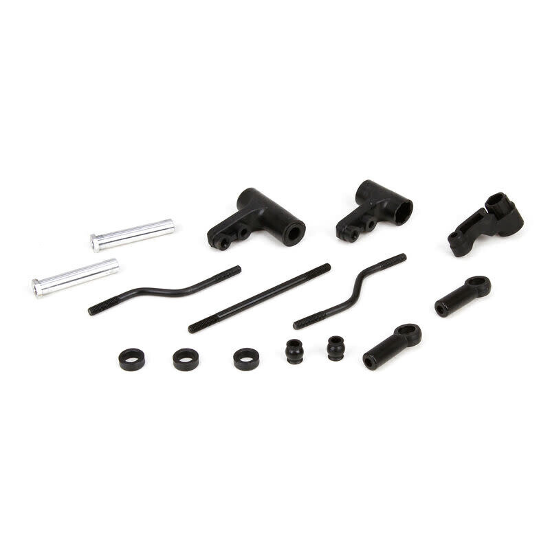 ECX231008 Bell-Crank Set w/Post and Bushing: 1:10 4wd All