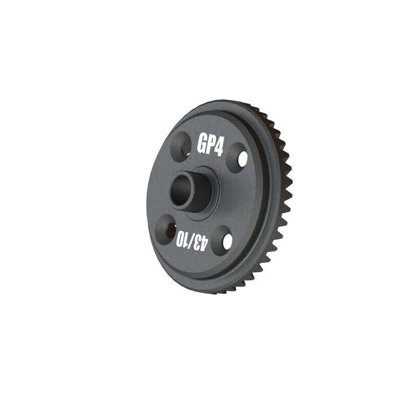 ARA310980 Main Diff Gear, 43T Spiral GP4 5mm: EXB
