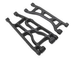 82352 Upper &amp; Lower A-arm Pair, Black: Traxxas X-Maxx