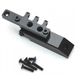 STA80072RBK CNC MACHINED HD ALUM. REAR UPPER LINK MOUNT, AXIAL WRAITH (BLACK)