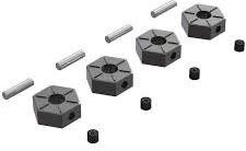 ARA310910 Metal Wheel Hex 17mm (2)