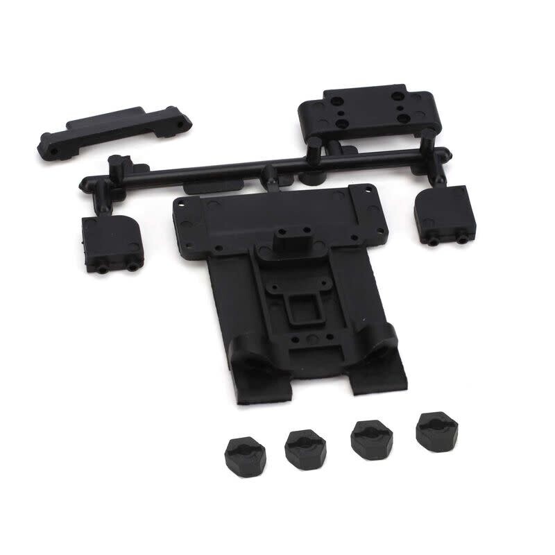 ECX1092 Fr/R Suspension Mount Set: 1:10 2wd Circuit, Boost