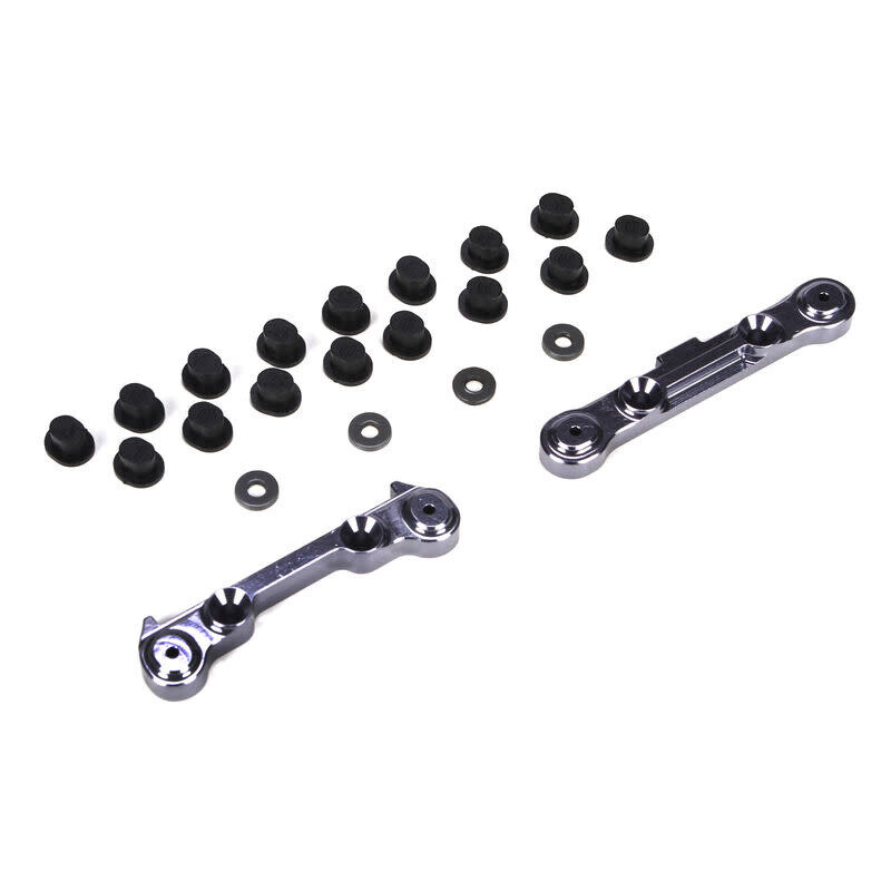 LOSB1899 Rear Suspension Mount Set, Aluminum: Mini 8IGHT