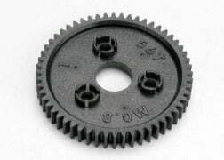 3957 Spur gear, 56-tooth (0.8 metric pitch, compatible with 32-pitch)