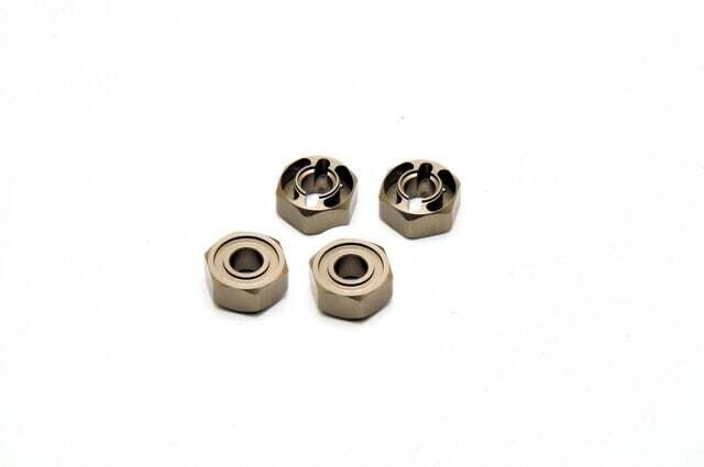Alu. 12mm Wheel Hub,4 pcs
