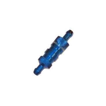 02156b Aluminum fuel filter (blue)