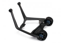 7776 Xmaxx Wheelie bar, black (assembled)