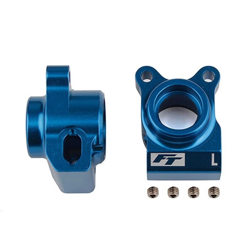91877 Team Associated RC10B6.2 Factory Team Aluminum Rear Hubs (Blue)