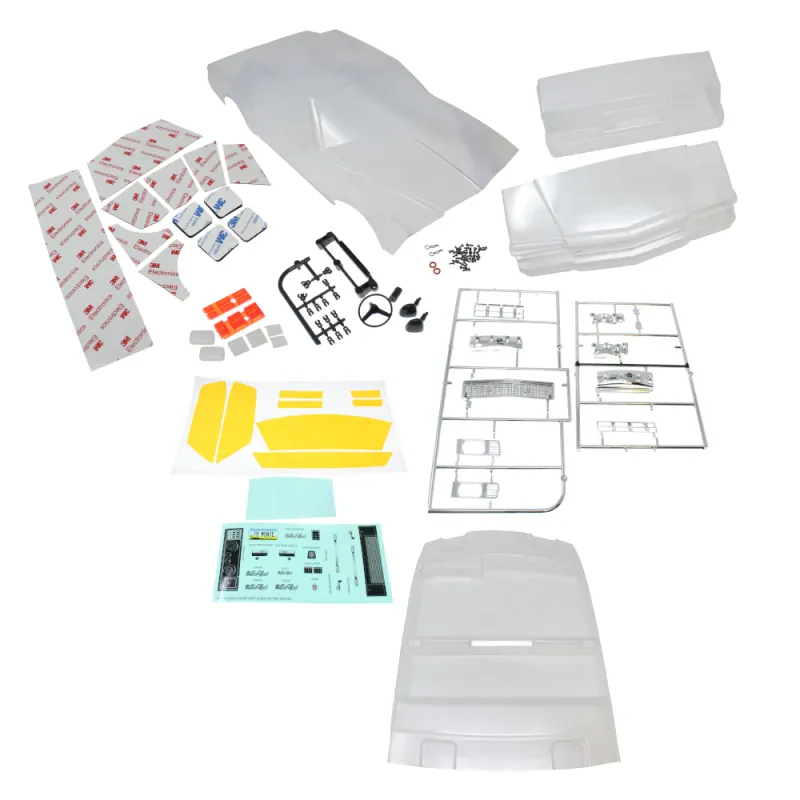 &#39;79 Monte Carlo Body Assembly (Clear) (1pc)