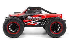 BlackZon Spryte MT 1/20 4WD Electric Monster Truck - Red