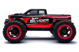 BlackZon Slyder MT Turbo 1/16 4WD 2S Brushless Monster Truck - Red