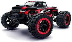 BlackZon Slyder MT Turbo 1/16 4WD 2S Brushless Monster Truck - Red