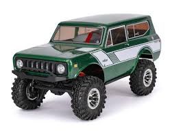Redcat Ascent-18 International Scout II - 1/18 Scale Brushed Electric Rock Crawler - Green