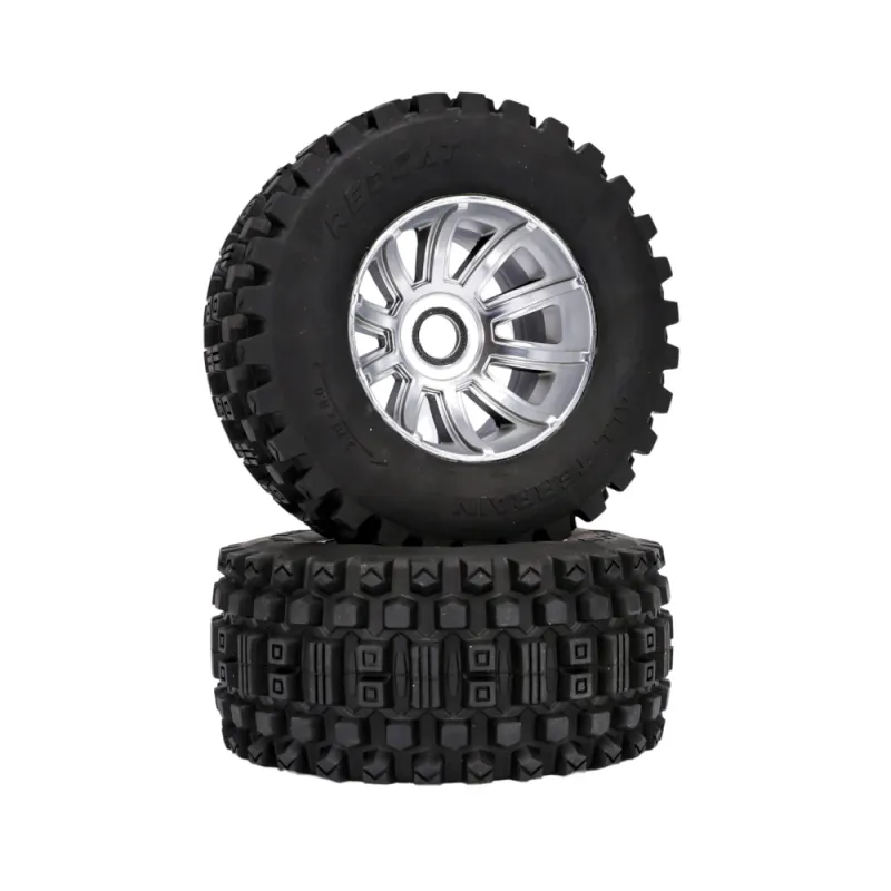 Pre-Mounted Valkyrie 1/10th MT Tires w/ Wheels (1pr)