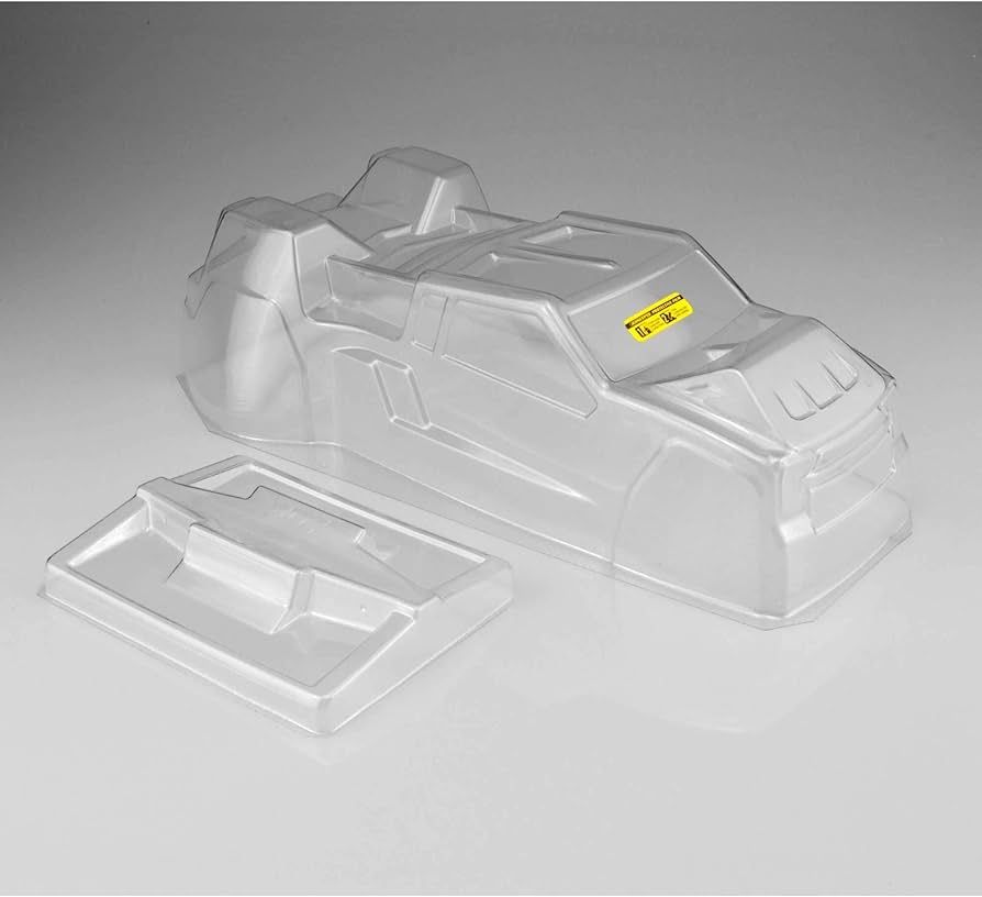 JConcepts F2 Finnisher Clear Body w/ Rear Spoiler