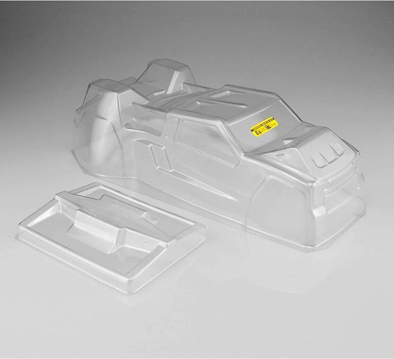 JConcepts F2 Finnisher Clear Body w/ Rear Spoiler