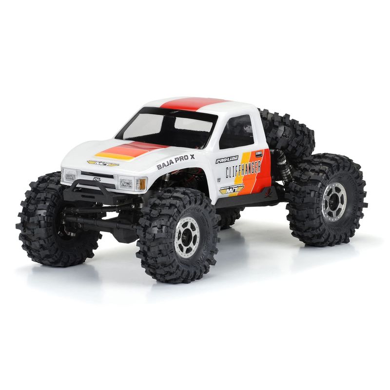 1/10 Cliffhanger HP Cab-Only Clr Bdy 12.3&quot; Crwlrs