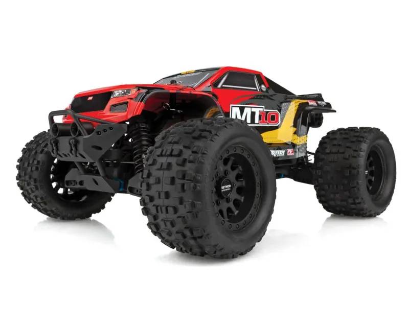 Team Associated Rival MT10 4WD Brushless RTR V2, 3S LiPo Combo