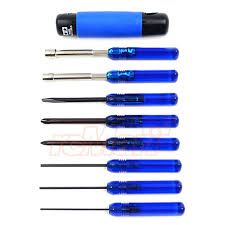 74085 Tamiya 8-Piece Metric RC Tool Set w/Carrying Case