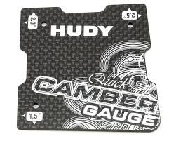 HUDY GRAPHITE QUICK CAMBER GAUGE 1.5°; 2°; 2.5°