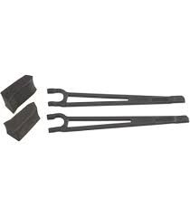3927 Hold downs, battery, left &amp; right (2)/ foam spacers (2) (fits standard battery packs)