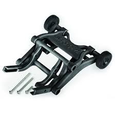 3678 Wheelie bar, assembled (black) (fits Slash, Bandit, Rustler , Stampede series)