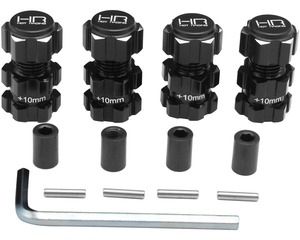 MXX10W01 Aluminum +10mm 17mm Splined Hubs, for Traxxas Maxx