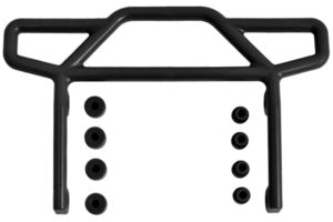 70812  RPM R/C Products Rear Bumper, Black, for Traxxas Electric Rustler