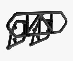 81002 RPM R/C Products Rear Bumper, for Traxxas Slash 2wd, Black