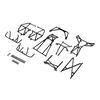 LOS241038 Cage Set, Complete, Black: LMT