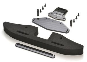 22S Drag Front Bumper Set, Alloy, CF &amp; Foam with GNSS Slot