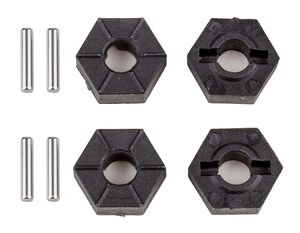 25820 Team Associated Rival MT10 12mm Wheel Hexes (4)