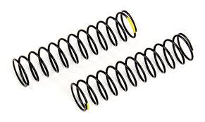 42091 Element RC 63mm Shock Spring (Yellow - 2.47 lb/in) (2)