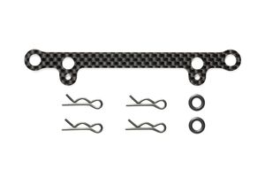 54783 Tamiya Touring Car Carbon Body Mount Crossmember, Rear