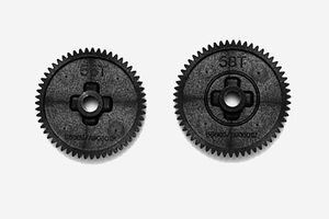 53665 Spur Gear Set, 55T/58T: TT01
